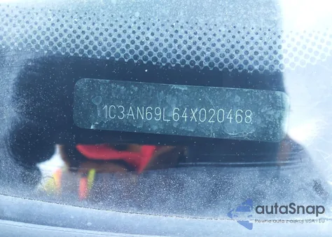 2004 Chrysler Crossfire from USA, damaged, VIN 1C3AN69L64X020468